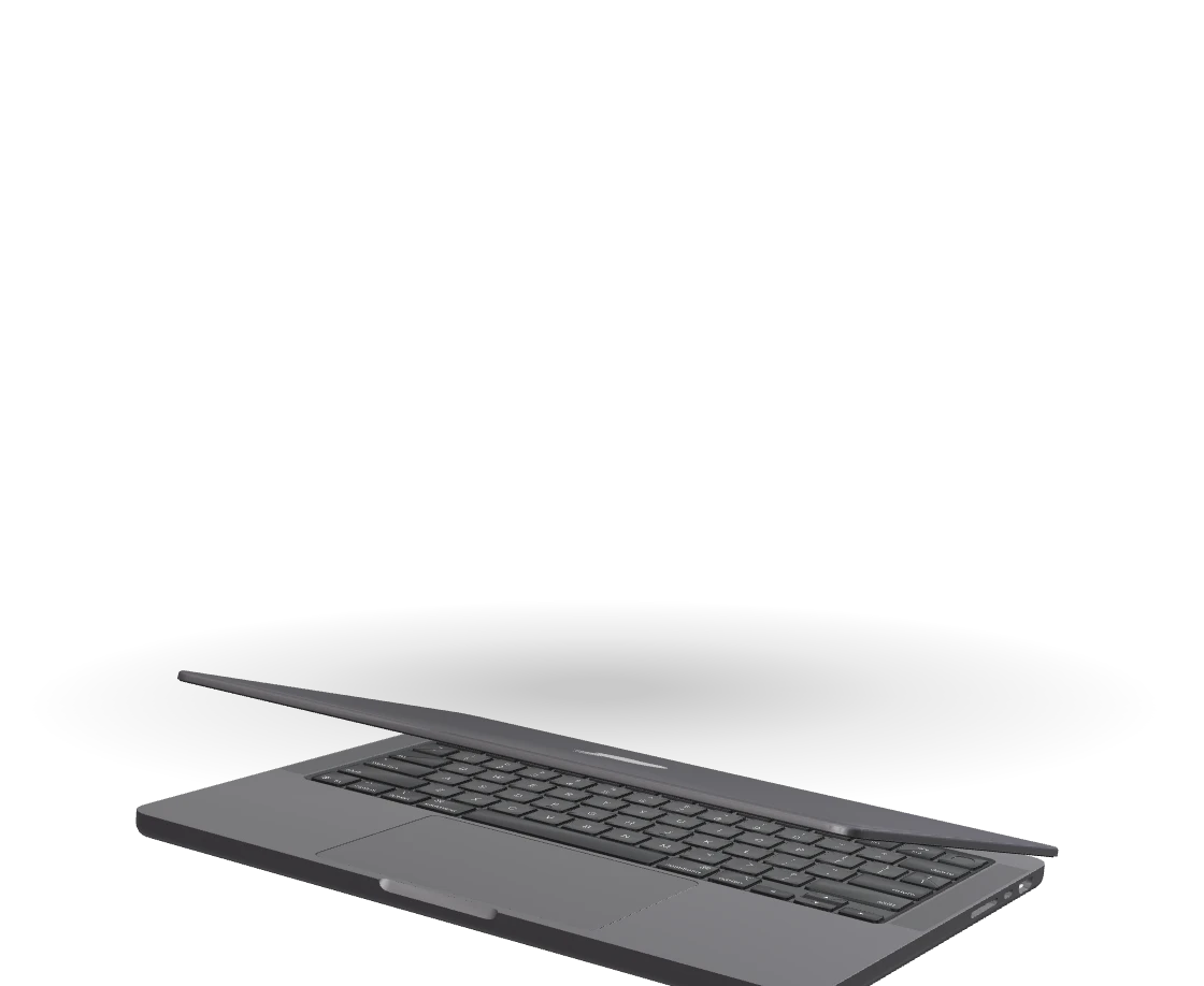 A closed MacBook
